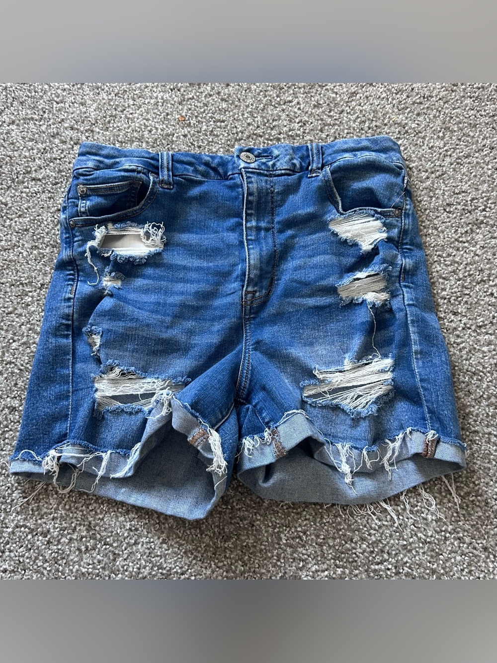 American Eagle Curvy High Rise Shortie